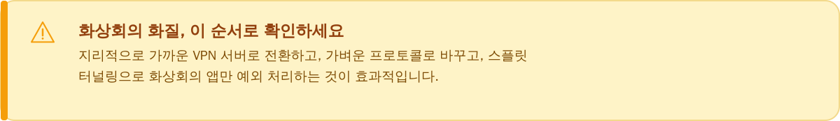 화상회의 화질, 이 순서로 확인하세요