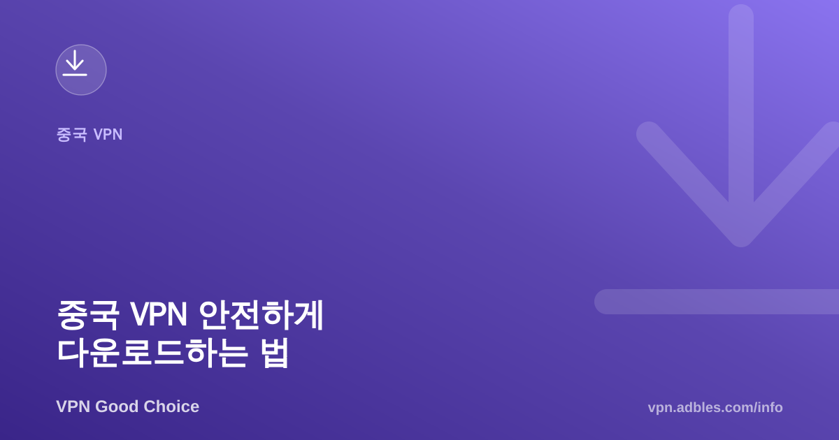 중국 VPN 어디서 다운로드해야 안전할까: 공식 vs 비공식